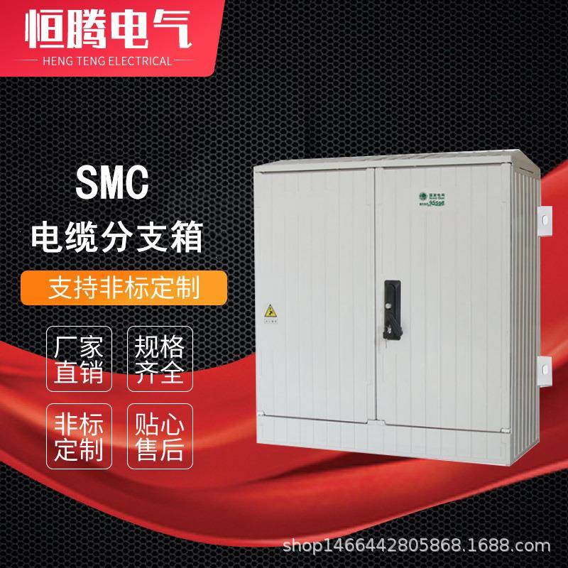SMC玻璃钢壁挂式电缆分支箱塑钢户外挂壁式钢化箱