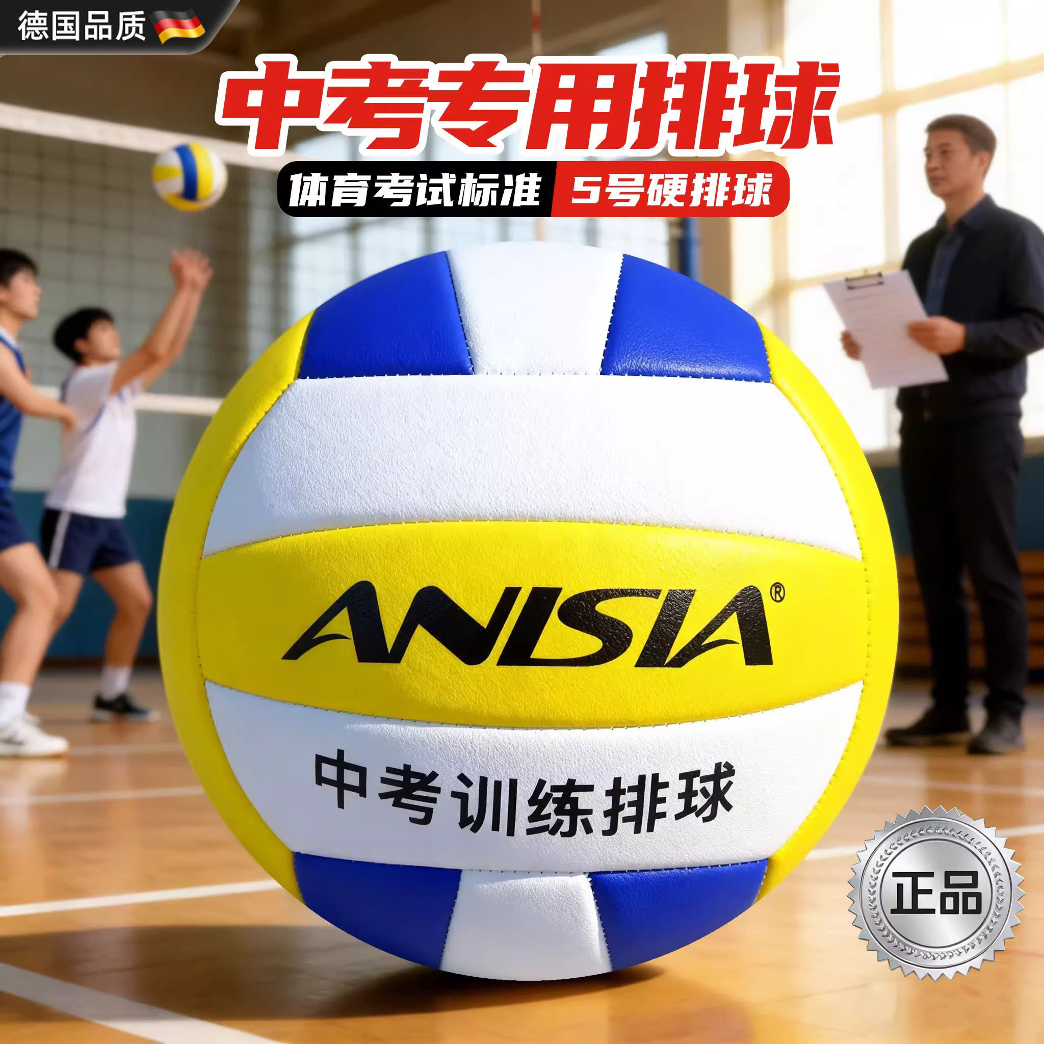 德国进口排球中考学生专用排球