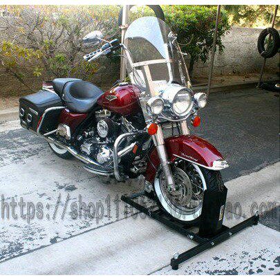 出口品质摩托车修理前轮支撑架停车架起车架驻车架拖车用展厅用A