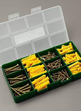 姚工匠自攻螺丝套装膨胀螺丝盒装混装膨胀栓膨胀管混装螺丝钉子套