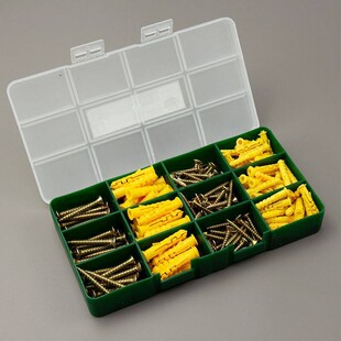 姚工匠自攻螺丝套装膨胀螺丝盒装混装膨胀栓膨胀管混装螺丝钉子套