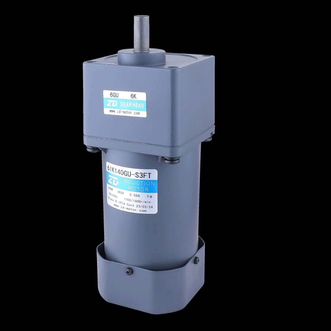 中大电机 5IK60GN-AF60W感应电动机强劲动力，轻量化设计更省空间