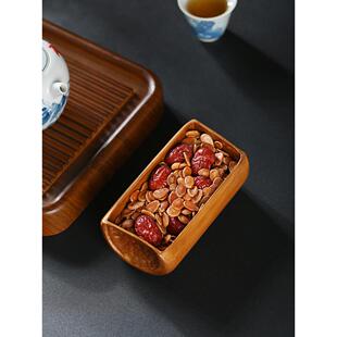 漆器纯手工南竹果盘客厅茶几可洗果篮点心盘茶道储藏摆件