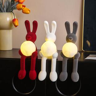 创意床头夜间小夜灯卧室睡眠灯氛围感台灯轻奢高级感新款装饰摆饰