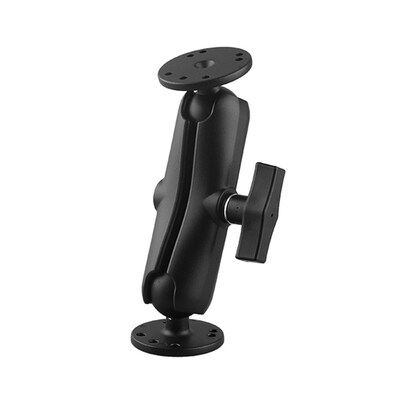 工控设备终端支架AMPS孔位仓储平板固定1.5英寸VESA75x75球头支架