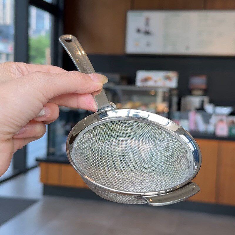 漏勺过滤网筛家用厨房豆浆过滤筛316不锈钢漏勺宝宝辅食超细滤网