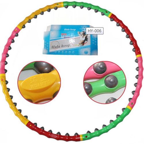 新品四色呼啦圈成人加重塑身纸盒包装美体用品爆款泡沫呼啦圈