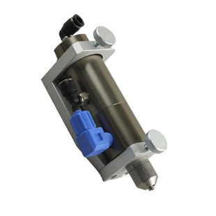 点胶阀铝合金固定支架点胶机点胶阀配件柱塞阀专用安装固定架子