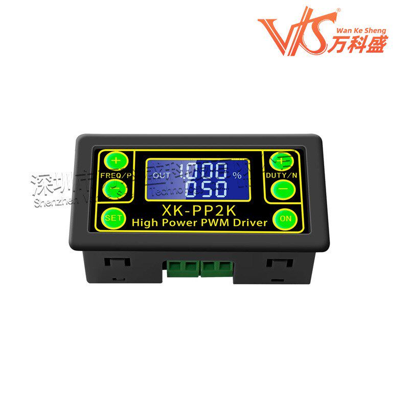 大功率PWM调光电机调速电磁阀脉冲数频率占空比可调循环延时 PP2K