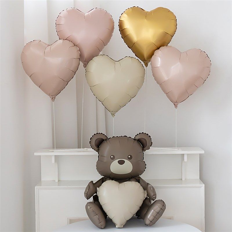 五瓣花气球支架桌面布置展架进口爱心托杆桌飘生日场景装饰背景墙,节庆用品/礼品,气球,淘宝优惠券,粉丝福利购,淘宝优惠卷