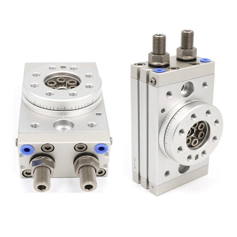 气动回转旋转摆台气缸MSQB/HRQ10A20/30/50/70/100/200A10R缓冲器