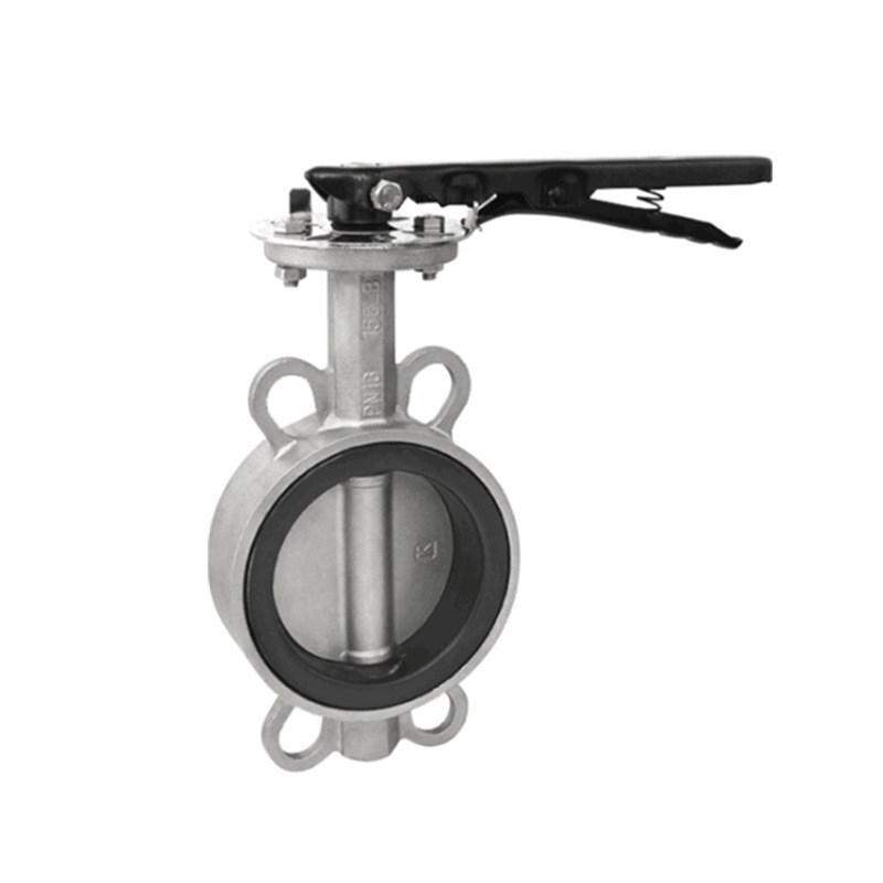 薄壁不锈钢水管管件  不锈钢阀门配件不锈钢对夹蝶阀