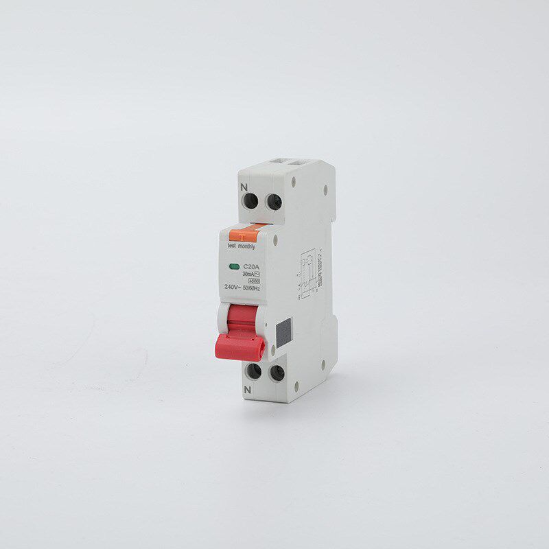 18mm   RCBO  6KA  10KA  分段   漏电保护器1P+N漏电断路器单片