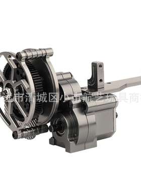 1/10 Axial Wraith幽灵攀爬车配件 金属齿轮变速波箱配换挡舵机座
