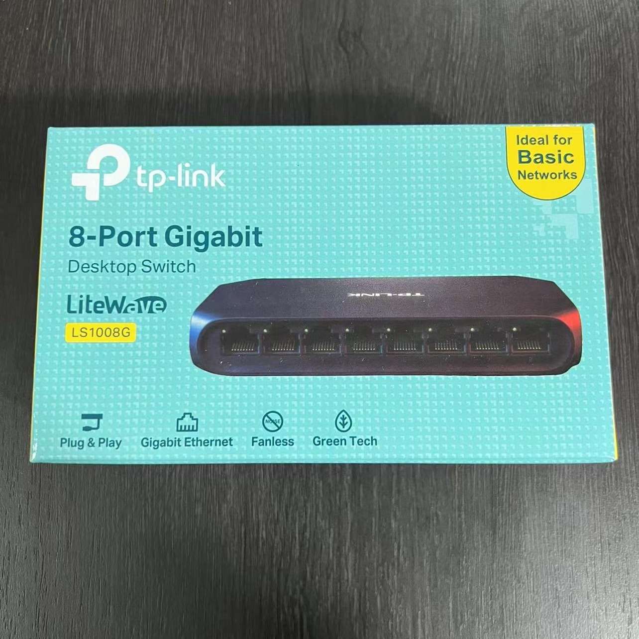 英文版tp千兆交换机LS1008G网络监控分线高速稳定即插即用5口8口