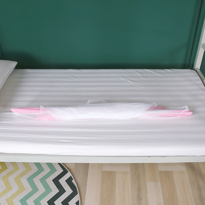 旋开式蚊帐免安装可折叠学生宿舍上铺下铺通用寝室上下床无需安装