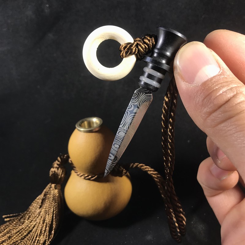 养剑葫开口剑来天然葫芦挂件葫芦挂绳镶口葫芦手把件茶刀葫芦剑来