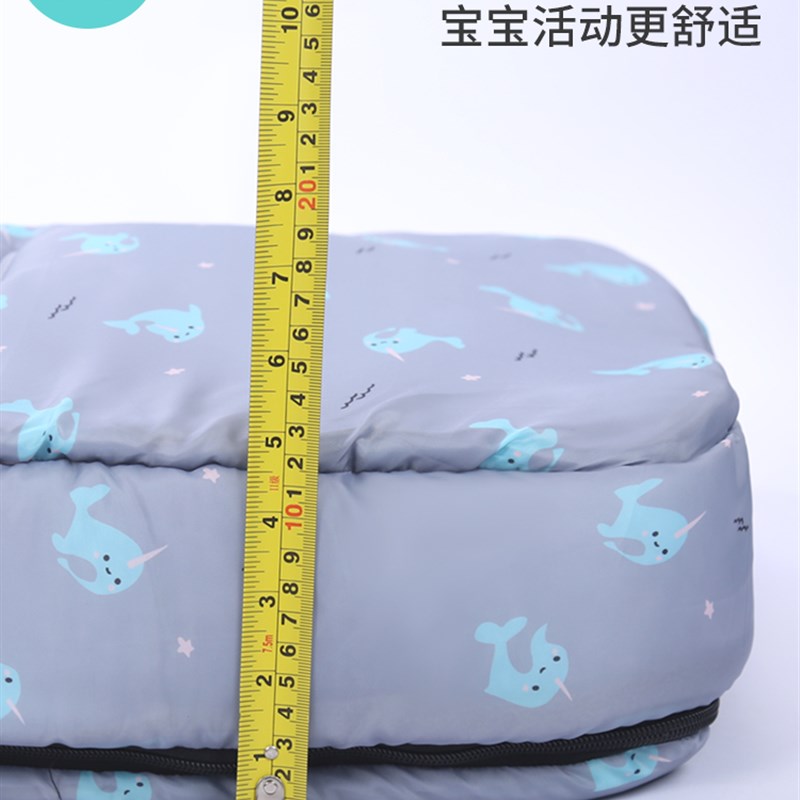 通用型婴儿推车睡袋保暖加厚脚套宝宝坐垫防风罩秋冬外出抱披坐毯