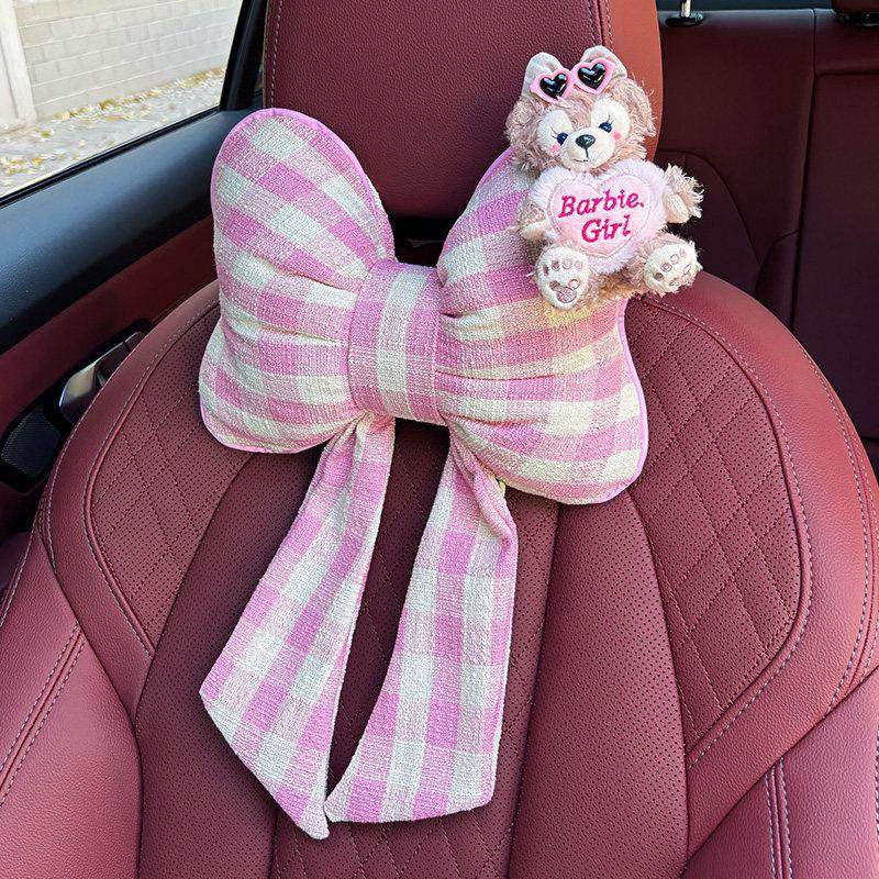汽车头枕护颈枕车载座椅靠枕车用可爱雪莉玫女士车内枕头腰靠套装,汽车用品/电子/清洗/改装,头枕,淘宝优惠券,粉丝福利购,淘宝优惠卷