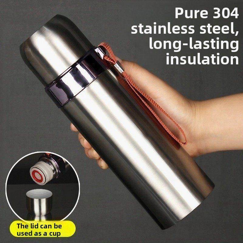 高档304保温杯高级子弹头学生男女不锈钢大容量户外便携保温水杯,餐饮具,保冷/保温杯,淘宝优惠券,粉丝福利购,淘宝优惠卷