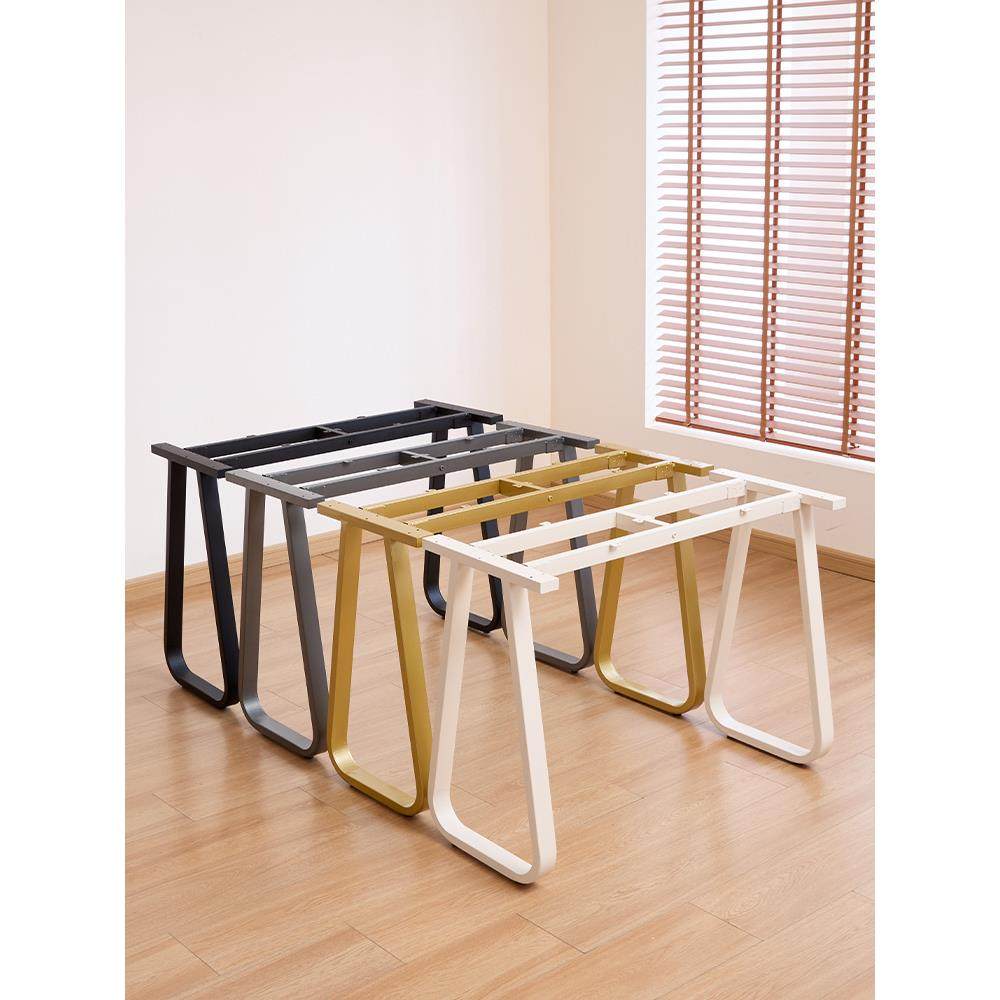 通用型桌腿支架瓷砖岩板桌腿支撑架实木大板金属桌架大理石餐桌脚