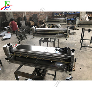 瓦楞纸板胶水机现货 可调速热熔胶过胶机 台式 不锈钢纸箱涂胶机