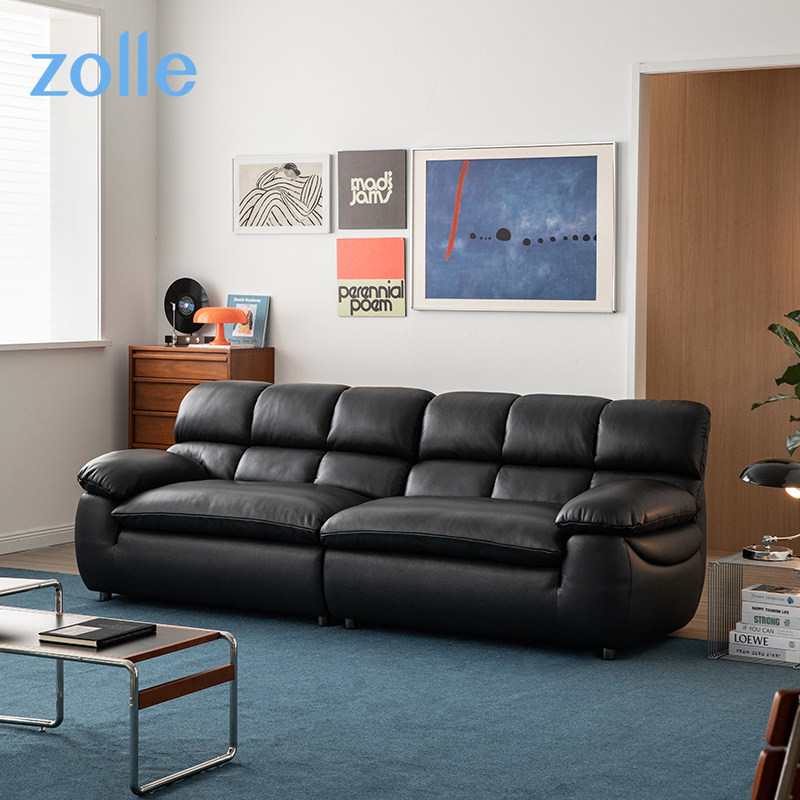【zolle空格沙发】【真皮沙发】