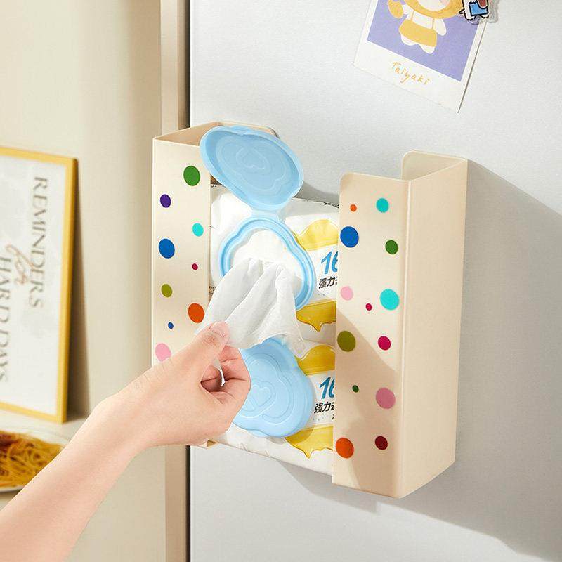 纸巾盒化妆室壁挂式湿纸巾洗脸巾收纳盒厕所免打孔卫生纸盒卷筒卫,收纳整理,纸巾盒,淘宝优惠券,粉丝福利购,淘宝优惠卷