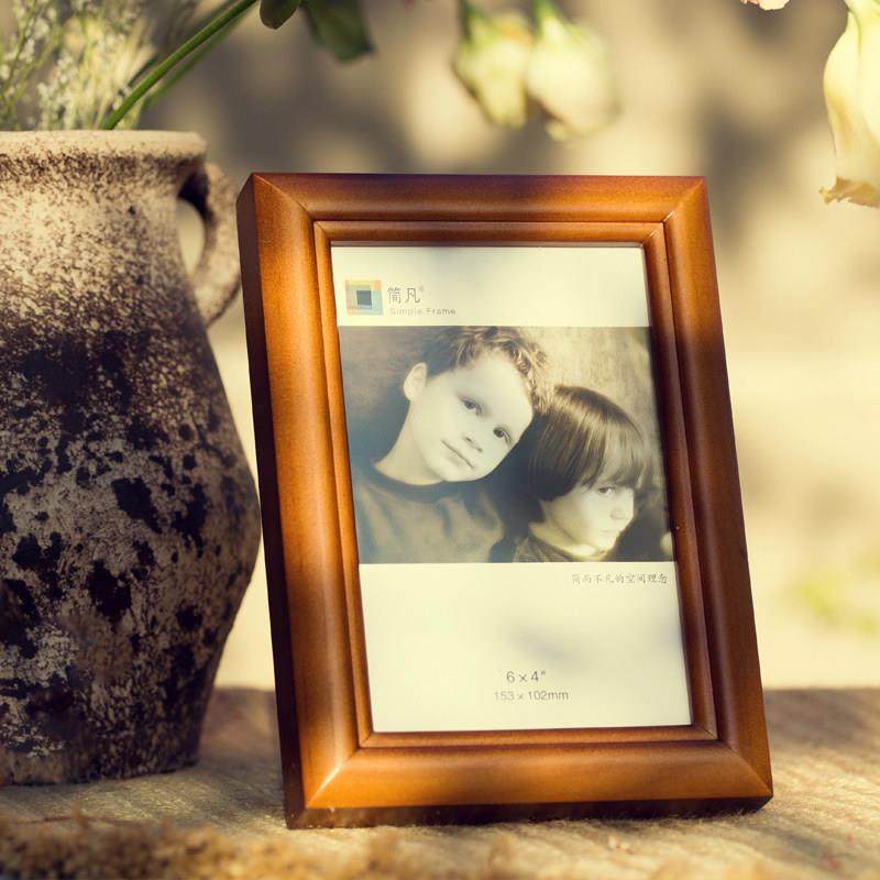 简凡实木高级相框摆台挂墙空框尺寸定制营业执照框打印洗照片画框,家居饰品,相框/画框,淘宝优惠券,粉丝福利购,淘宝优惠卷