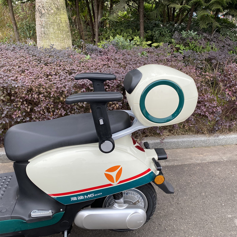 适用雅迪电动车M2/M5/M6/G3/G5/T5/i豆/E8SS儿童后座升降折叠扶手