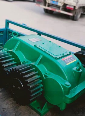 硬齿轮面卧式搅拌机JS500750 1000减速机提升卷扬机皮带轮外壳