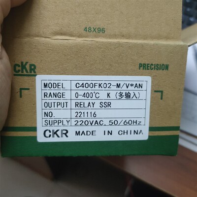 数显智能温控表 REX-C400 FK02-MVAN  K型继电器RELAY/固态SSR