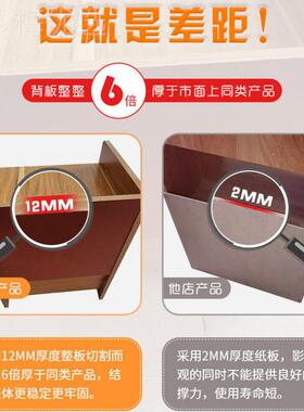 大简易床头小约柜子抽屉储物加柜卧57404柜室边柜简现代床头柜床