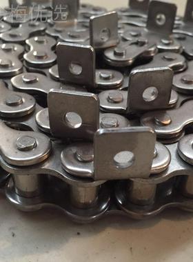 304不锈传动条 业输链工送链条双节钢距71559滚子链条大节距链条