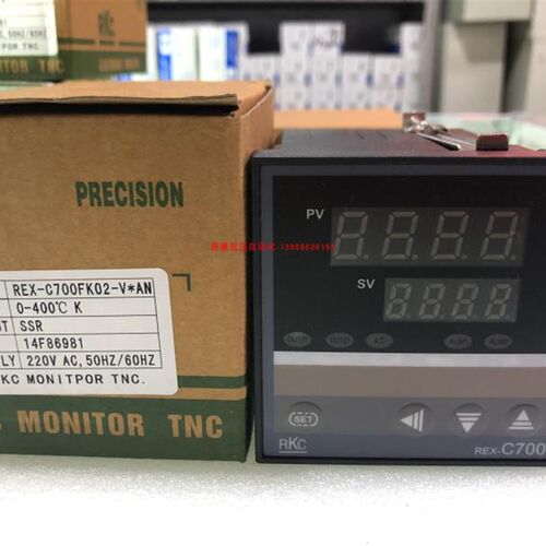 RKC理化 REX-C700 FK02-V*AN 智能温控仪 K型 固态继电器输出 SSR