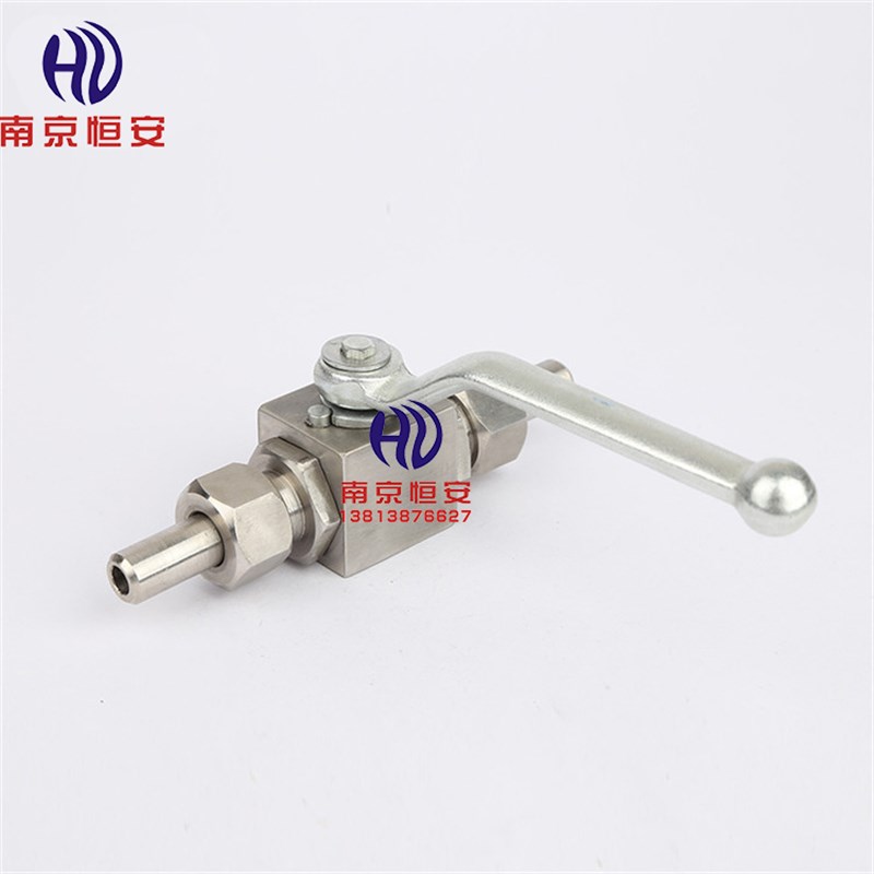 304不锈钢高压焊接球阀YJZQ型活接对焊31.5mpa压力液压不锈钢球阀