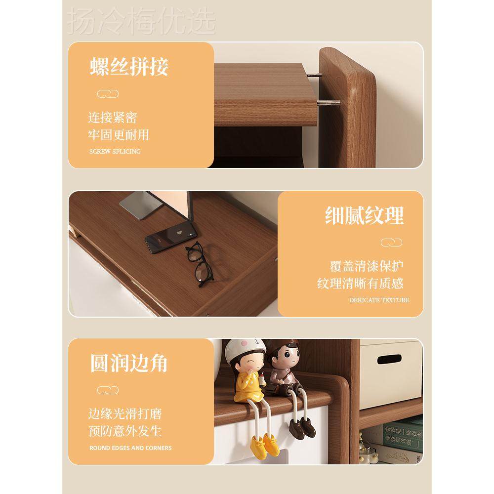 I台式电脑增高架面XCP桌置架办公室工位带抽屉纳物架显示器收垫高