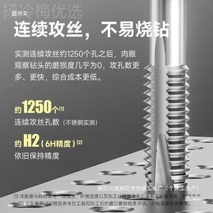 工直销含铜韩盛邦厂厂家DDYU先端丝锥用钴NC国4机丝攻UNF1进口YG