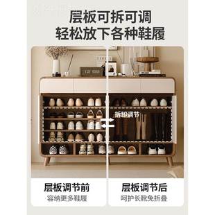 278墙室玄关木楼道走廊用2025爆款 鞋 柜家门口入户收纳一体靠B278