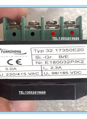 3217350E20  E180032P/K2  AC220/415VAC  98/185VDC电机整流器
