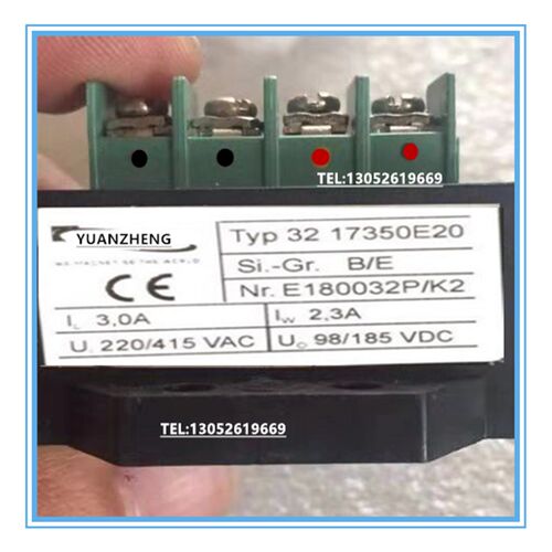 3217350E20  E180032P/K2  AC220/415VAC  98/185VDC电机整流器