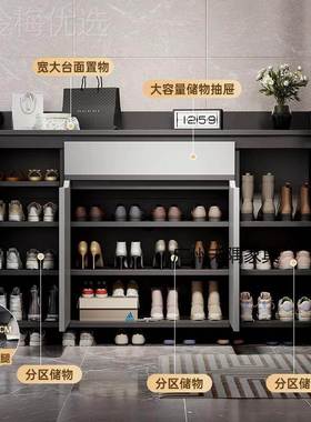 鞋家WCV用门口物走室内新款2024爆款大容廊量入户柜玄关储柜楼道