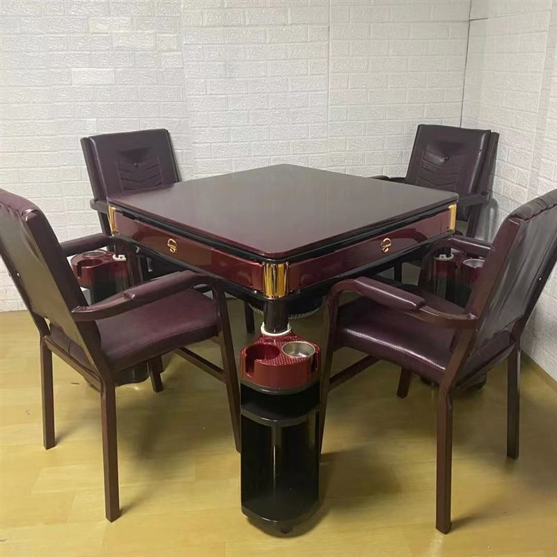 新款静音多功能麻将机全自动餐桌两用麻将桌家用折叠四口麻将机