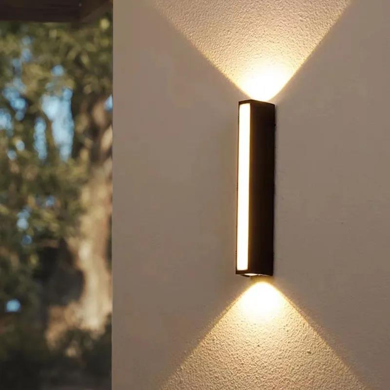 户外壁灯防水阳台室外入户门庭院大门壁挂式门庭柱子灯墙上洗墙灯