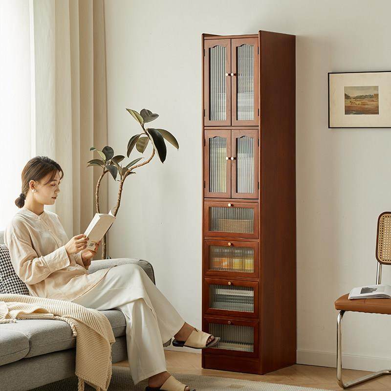 实木夹缝收纳柜子抽屉式厨房置物架家用多层窄斗柜客厅靠墙储物柜,收纳整理,收纳柜,淘宝优惠券,粉丝福利购,淘宝优惠卷