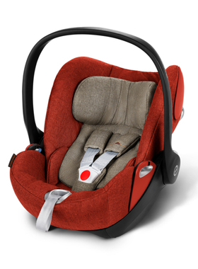 奶爸家cybex cloud q新生婴儿提篮z plus车载儿童安全座椅可平躺