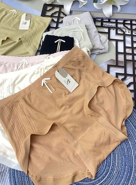 耳机里的Tizzy T【随夏】2168大版加肥无缝裸氨无痕内裤女高弹