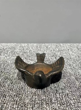 仿铸铁燕子灯书房摆放室内客厅复古怀旧案头摆件收藏包邮居家新品