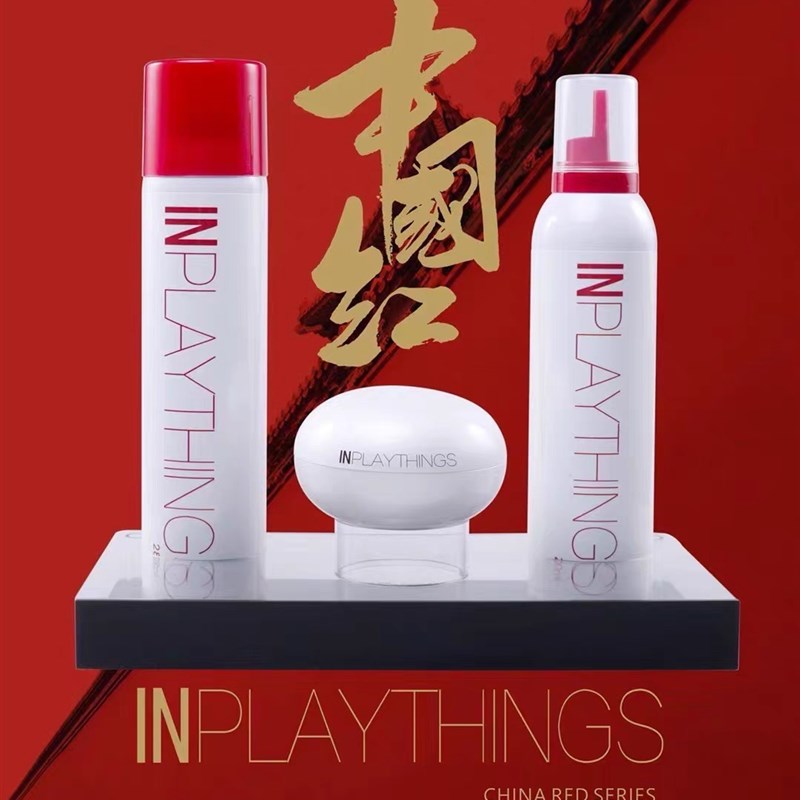 IN柔美版发蜡珍珠发霜造型喷雾发胶持久定型护卷清香弹力素保湿