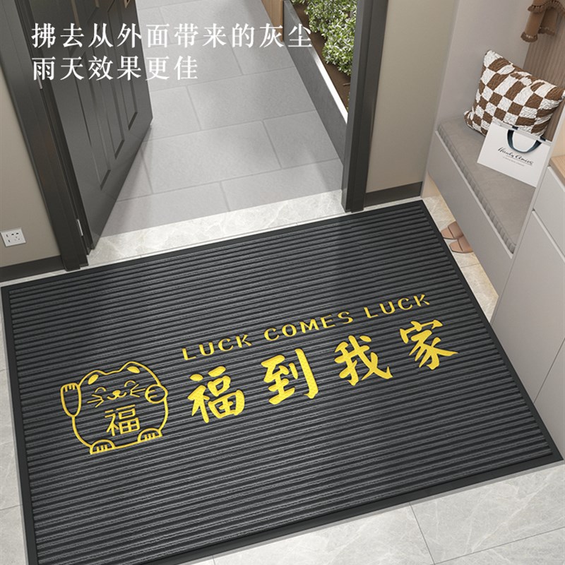 入户门地垫进门大门口脚垫新款玄关进户门外耐脏地毯出入平安门垫